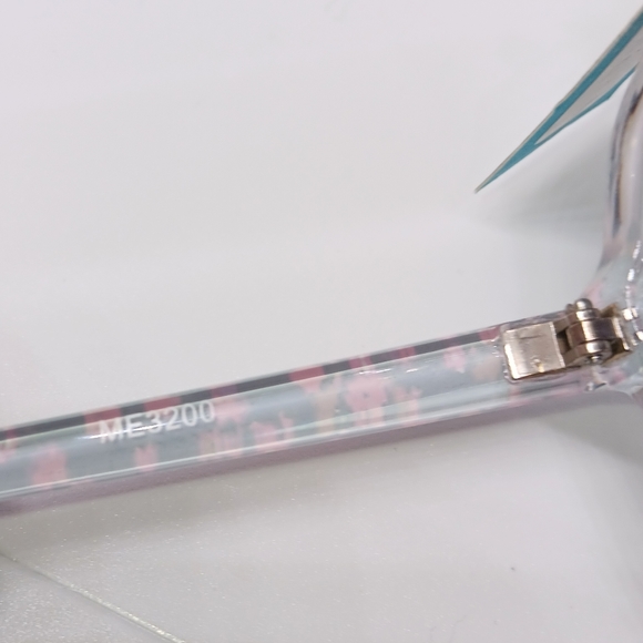 DESERT SUNGLASSES Pink, Black, & White Floral Acetate Aviator UV400 Sunglasses - Picture 4 of 6